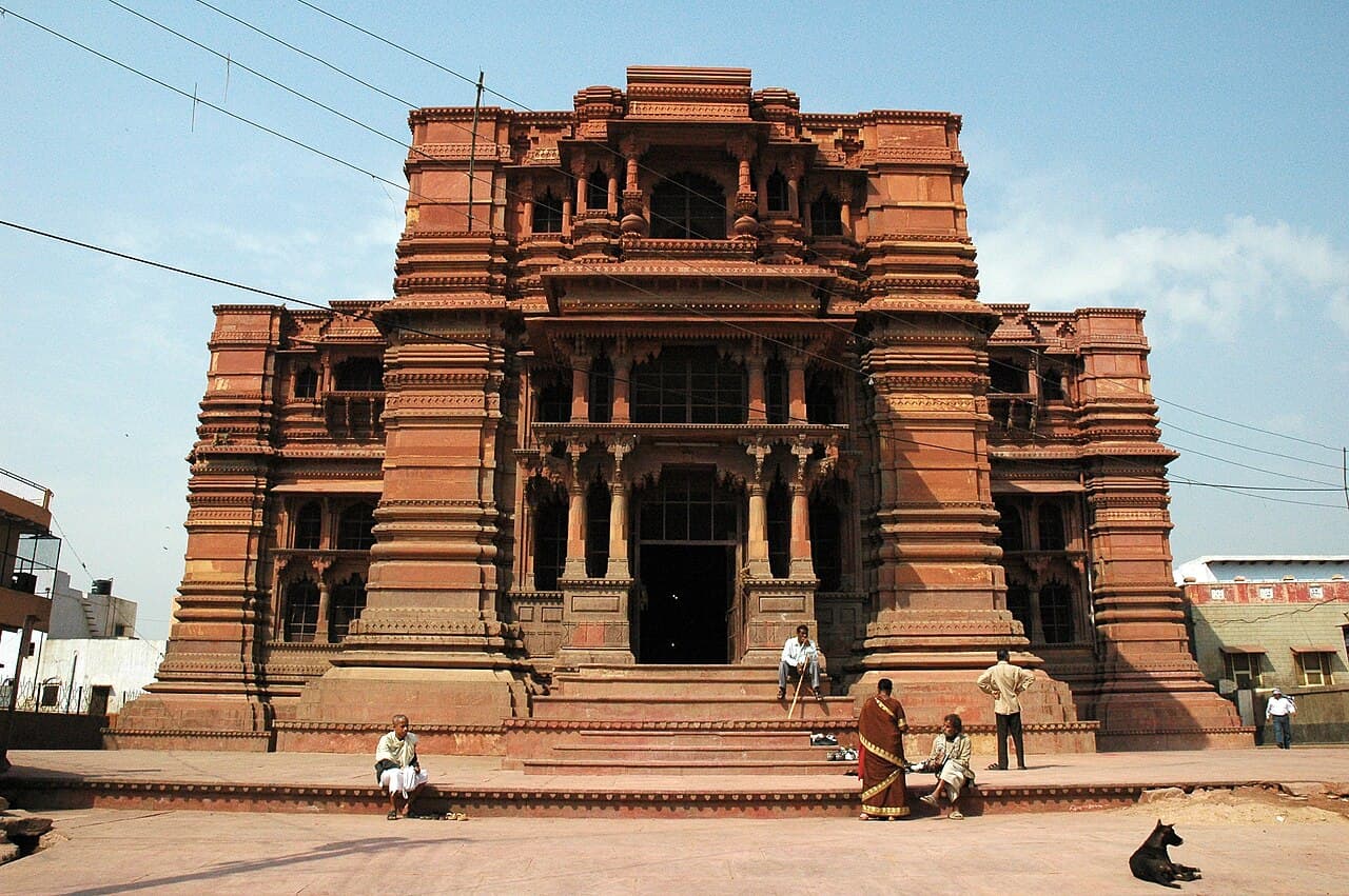 Govinda Dev Temple — one of the most ancient and sacred temples in Vrindavan, built in red sandstone